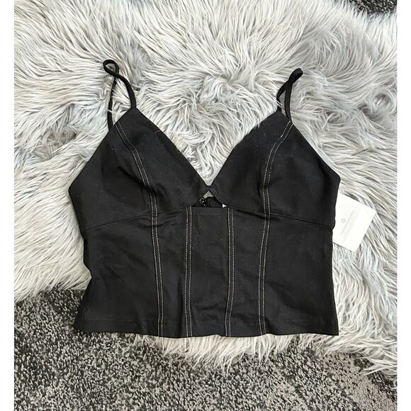 VIKTORIA & WOODS Rumble Bustier Crop Top Size 6 (MSRP $295) - Picture 4 of 5